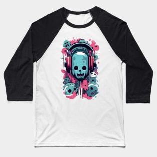 horror and cute eyes fantastic and gotic graphic design ironpalette Baseball T-Shirt